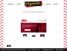 Tablet Screenshot of lagencette.com